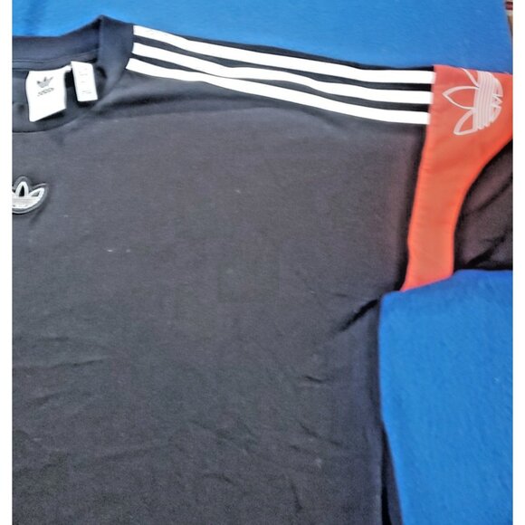 Adidas Black & Red Active Training Short Sleeve New Nwot T-Shirt Men's Size L - Picture 5 of 14